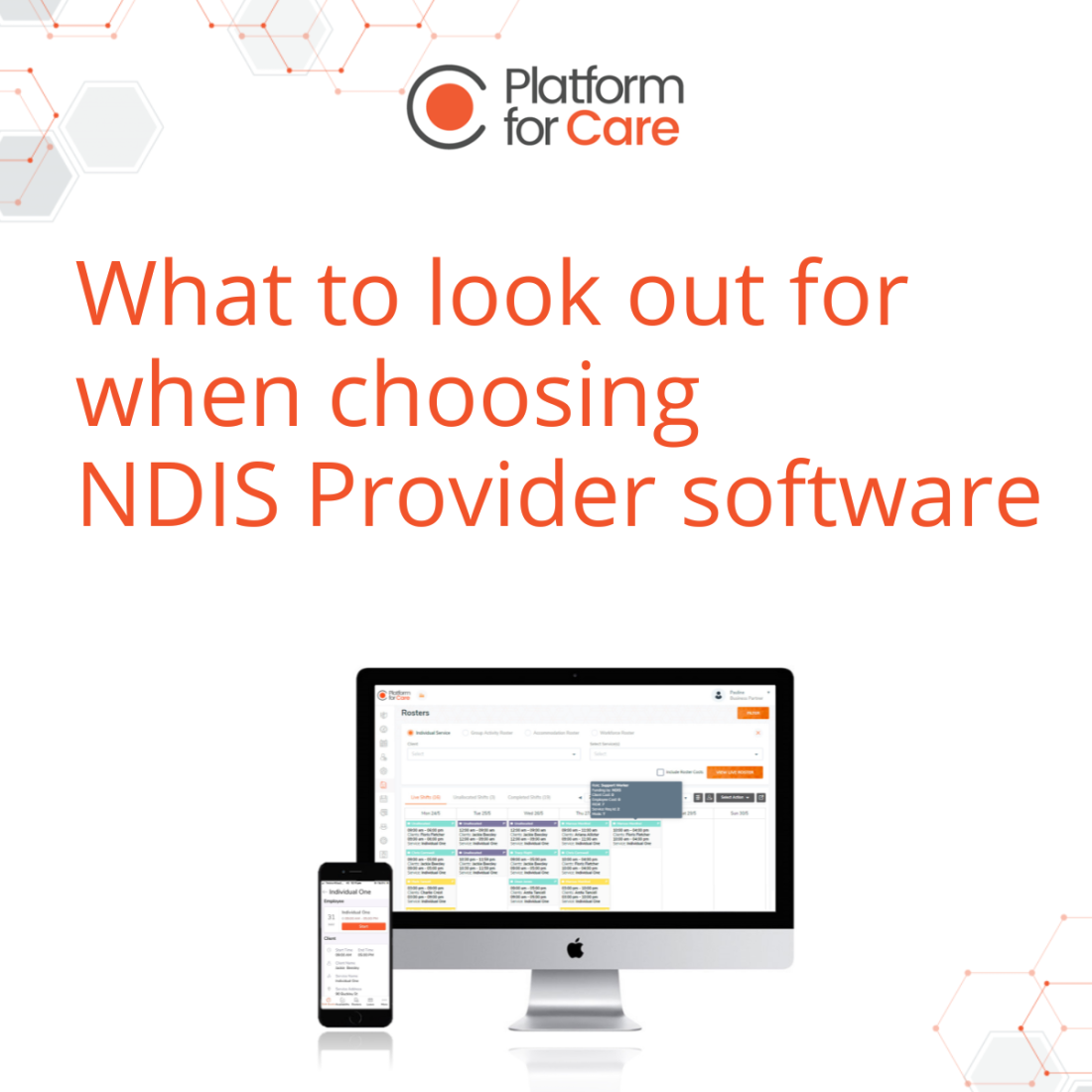 What to look out for when choosing NDIS provider software